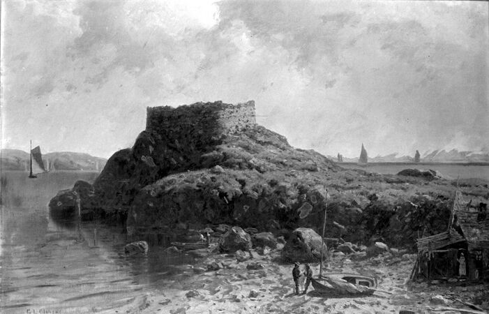 Fort Conanicut (Dumplings Tower circa 1870)