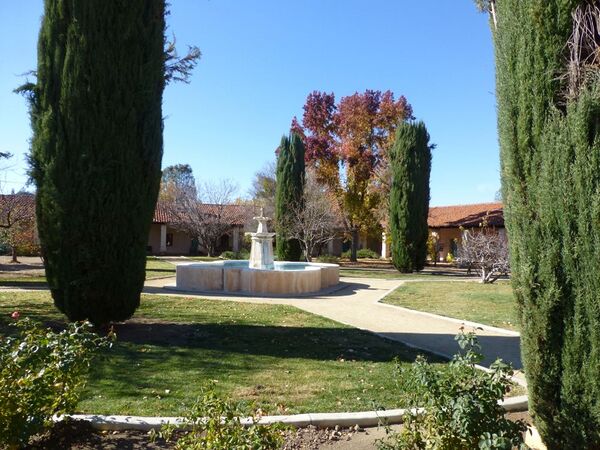 Mission San Antonio de Padua Courtyard