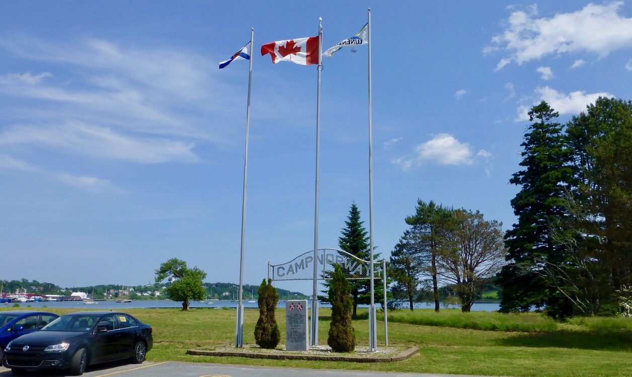 Camp Norway Site Memorial.