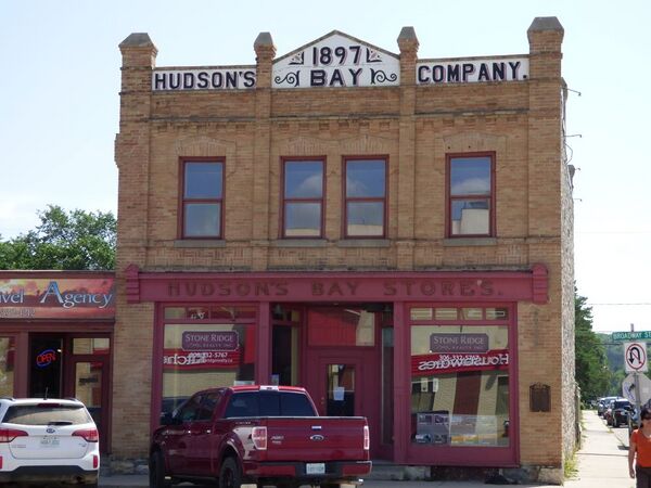 Hudson's Bay Company 1897 Retail Store in Fort Qu’Appelle