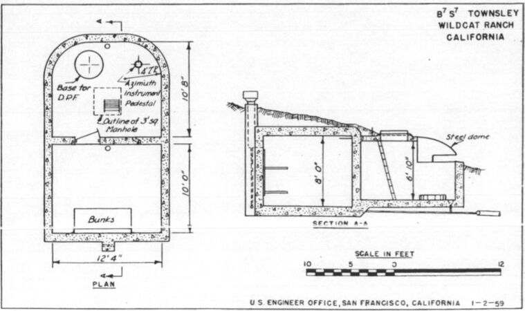 Wildcat MR, Battery Townsley Fire Control Station Plan.