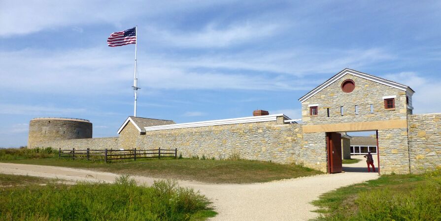 Historic Fort Snelling Entrance