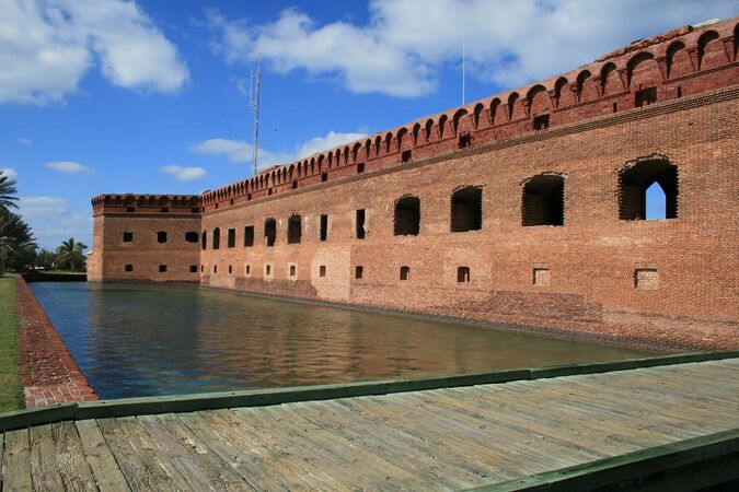 Fort Jefferson Entrance Wall
