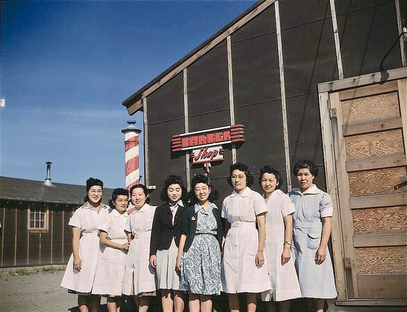 Tule Lake WRC Women Barbers.