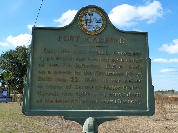 Fort Carroll Marker