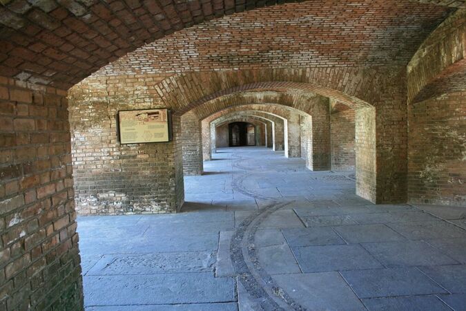 Fort Jefferson Lower Level Casemates