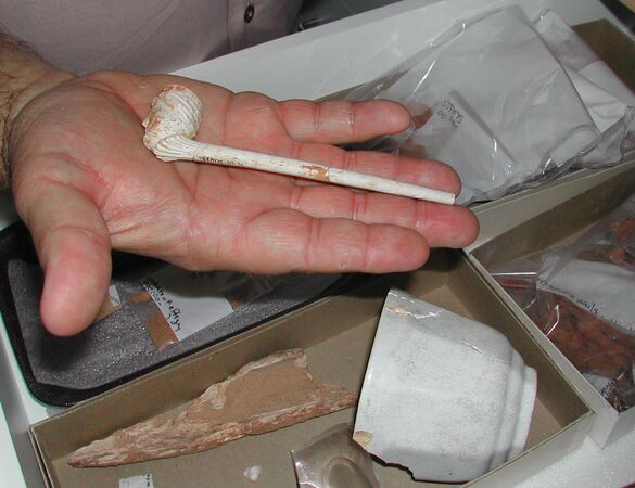 Fort Yamhill Artifacts 2005