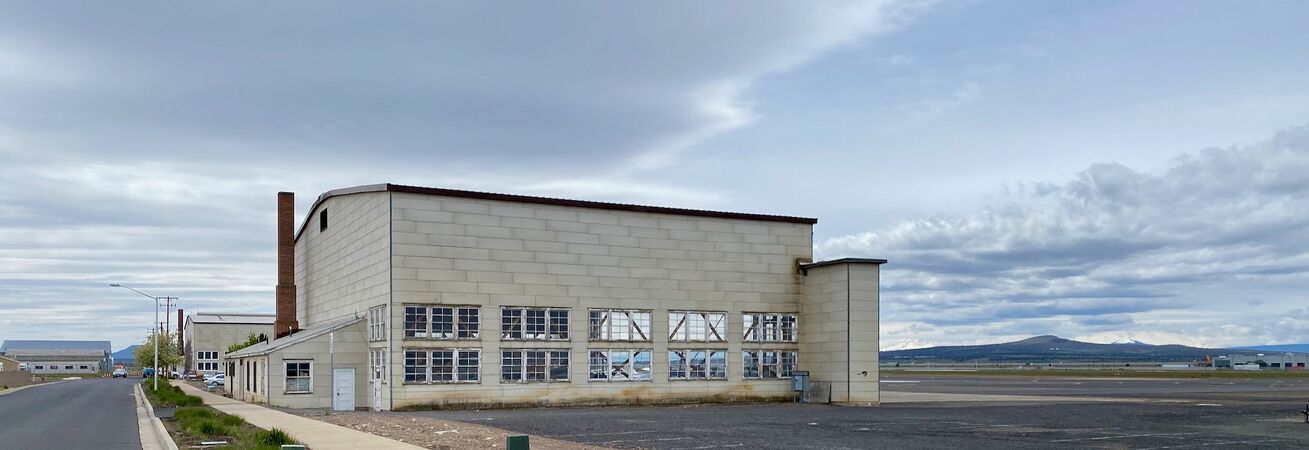 WWII Madras Army Airfield Hangers in 2022.