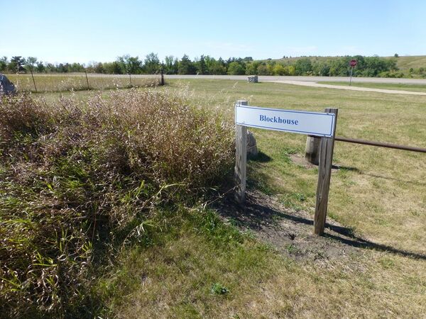 Fort Ransom Blockhouse Location