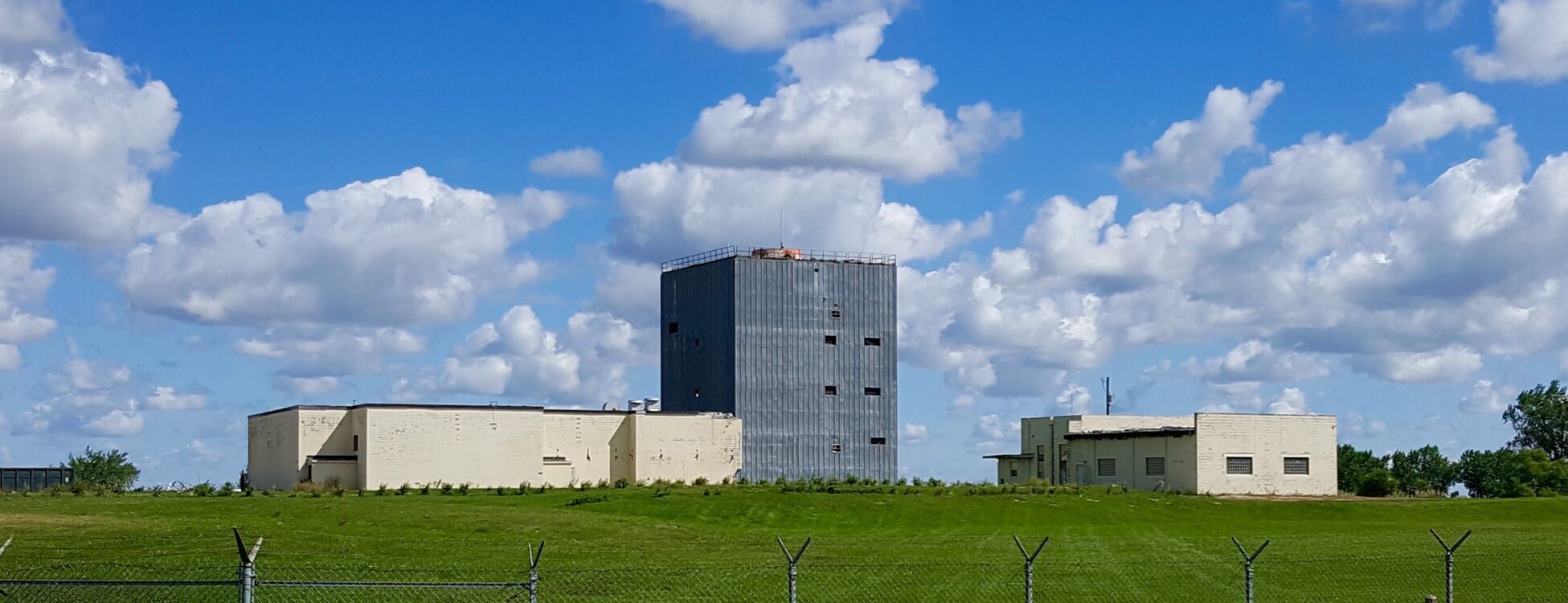 Finley AFS Remaining Buildings Including Operations and FPS-35 Tower.
