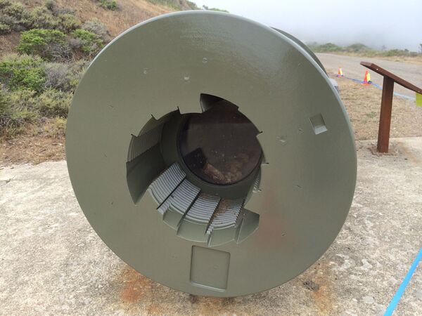 Battery Townsley 16" Display Gun Breech Repainted