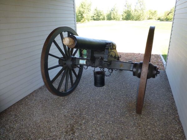 Fort Stevenson Replica 3" Gun
