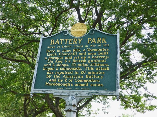 Battery Park Marker.