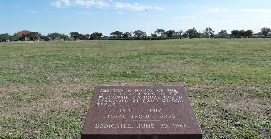 Camp Wilson Memorial on Fort Sam Houston