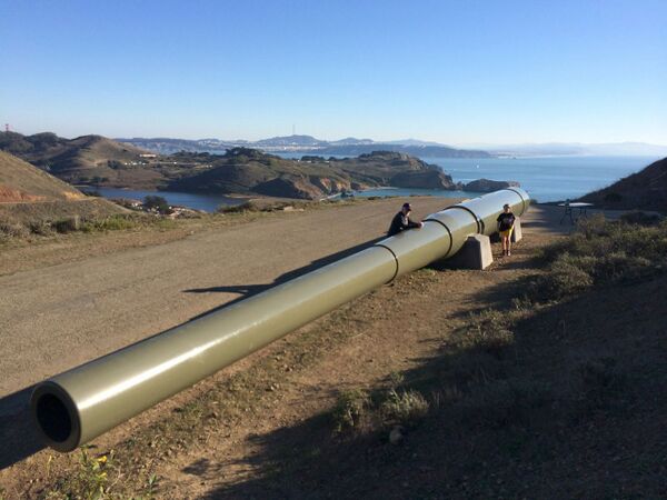 Battery Townsley Repainted 16" Gun