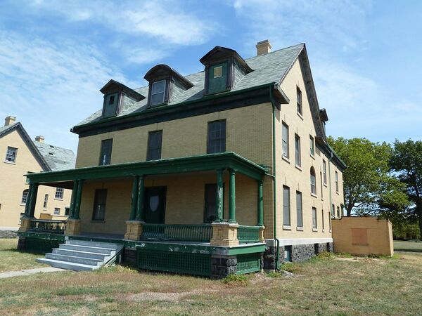Fort Hancock Bldg. 12, 1899 Commanding Officer Quarters