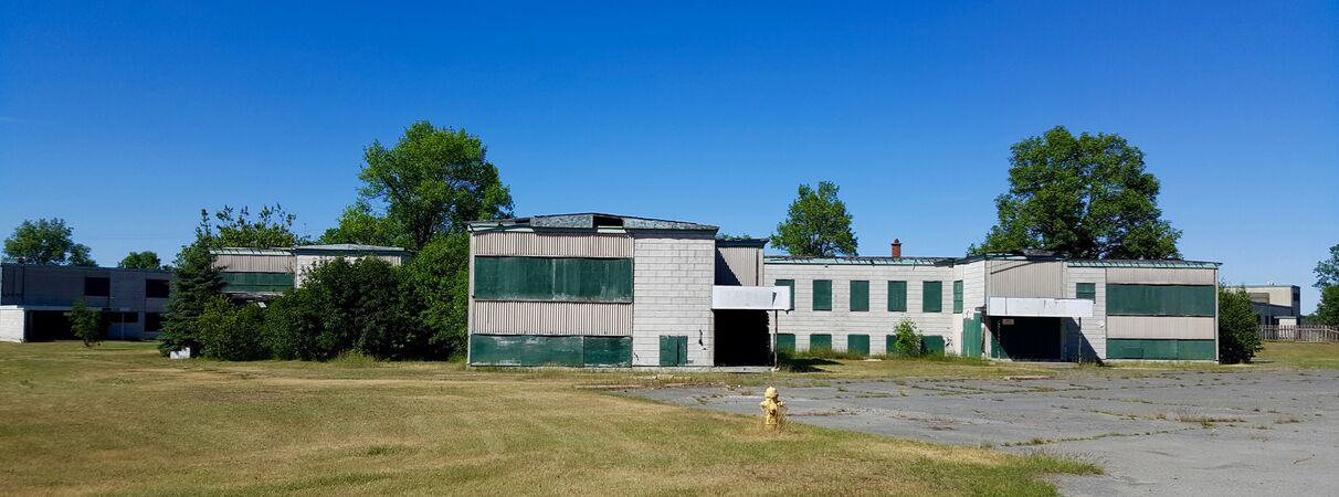 Former Falconbridge CFS Consolidated Mess Building.