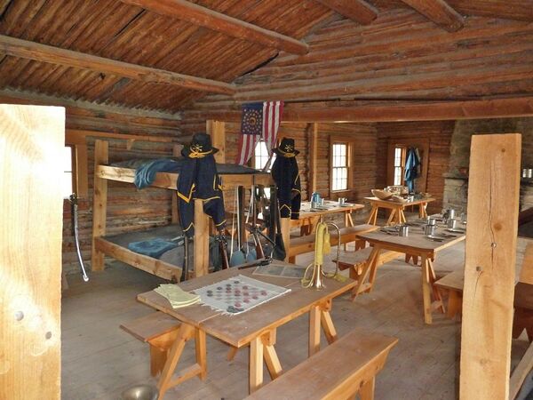 Fort Casper Barracks and Mess Rooms